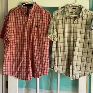 Men’s short sleeve shirts XL